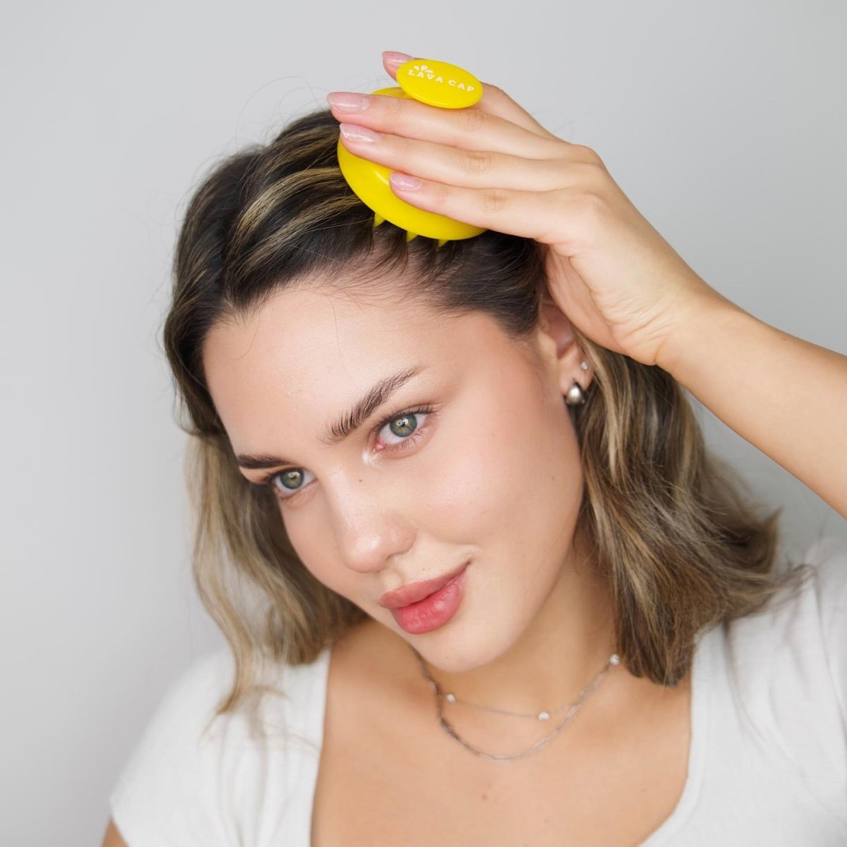 Scalp Massager - Lava Cap