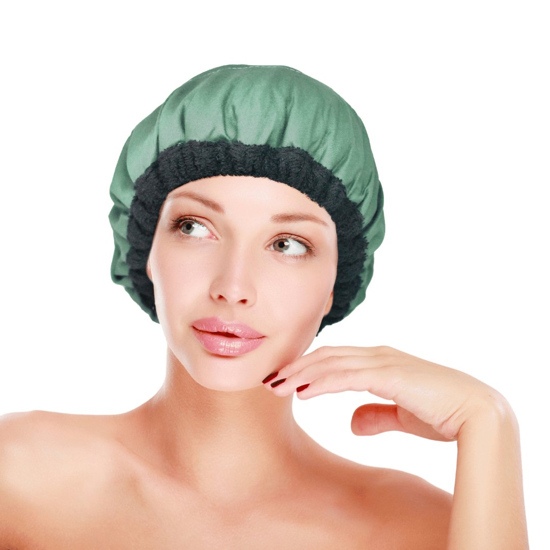 Serene Lava Cap Kit | Hot Conditioning Steamer Cap Set - Lava Cap