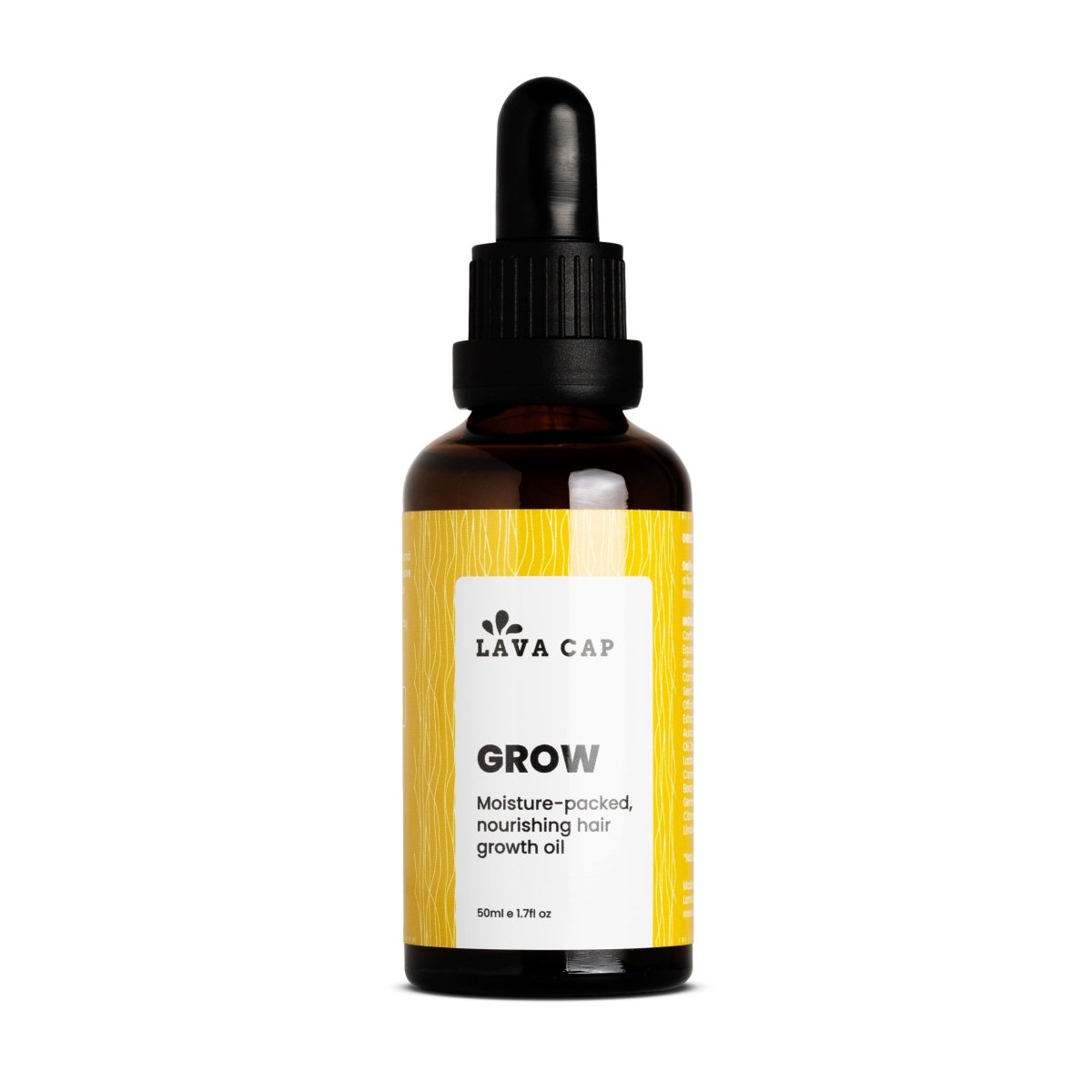 GROW Nourishing Hair Oil - Lava Cap