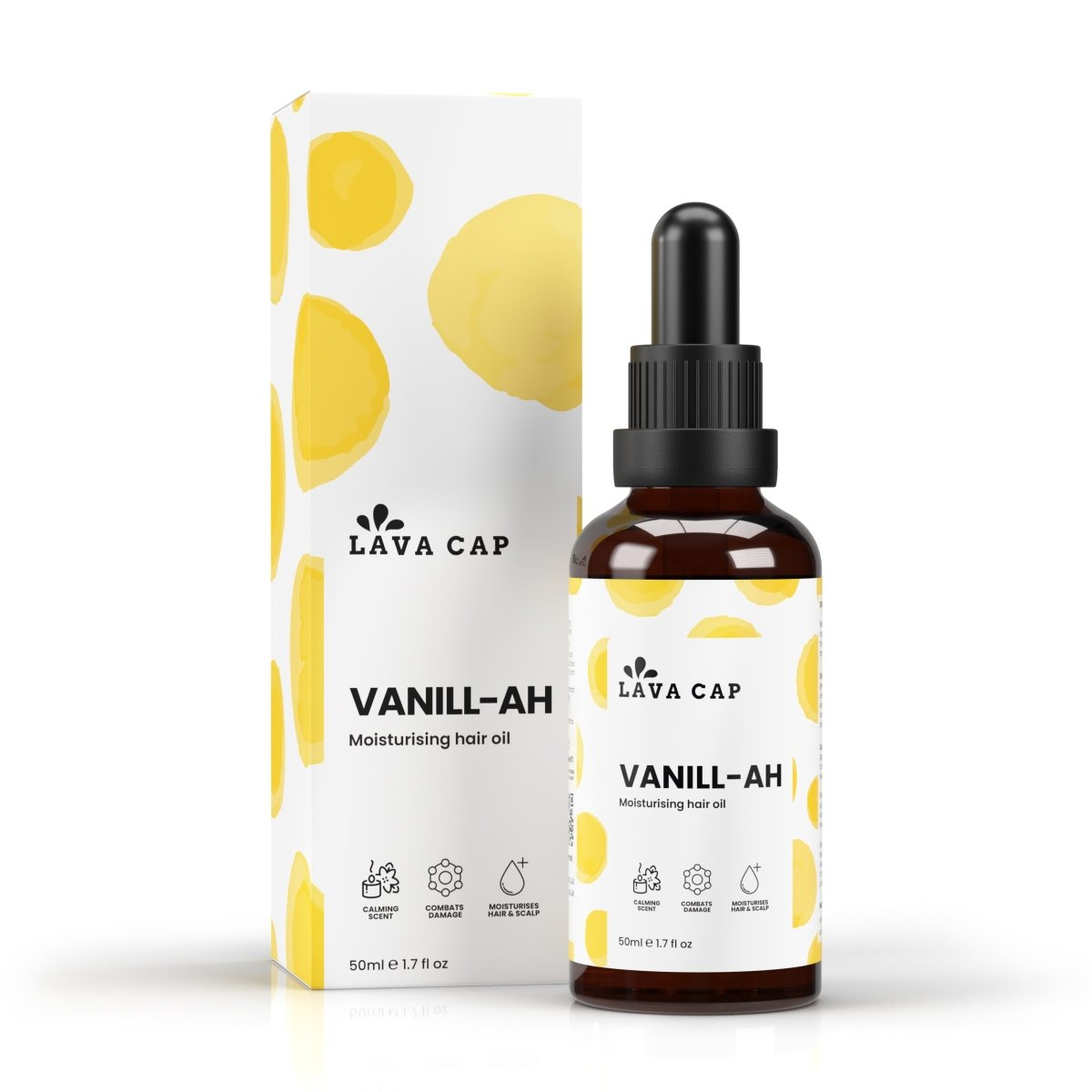 Vanill - ah Moisturising Hair Oil - Lava Cap