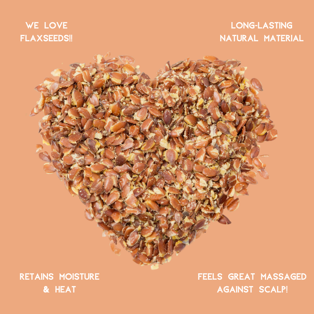 Lava Caps are filled with natural flaxseed that has various benefits