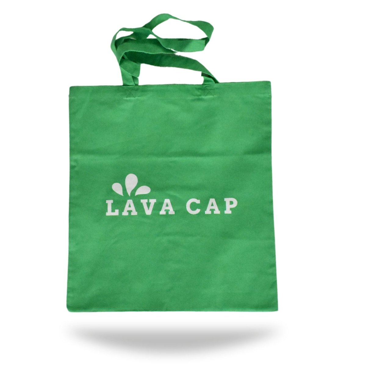 'Lava Cap' Classic Tote Bag - Green Paint - Lava Cap