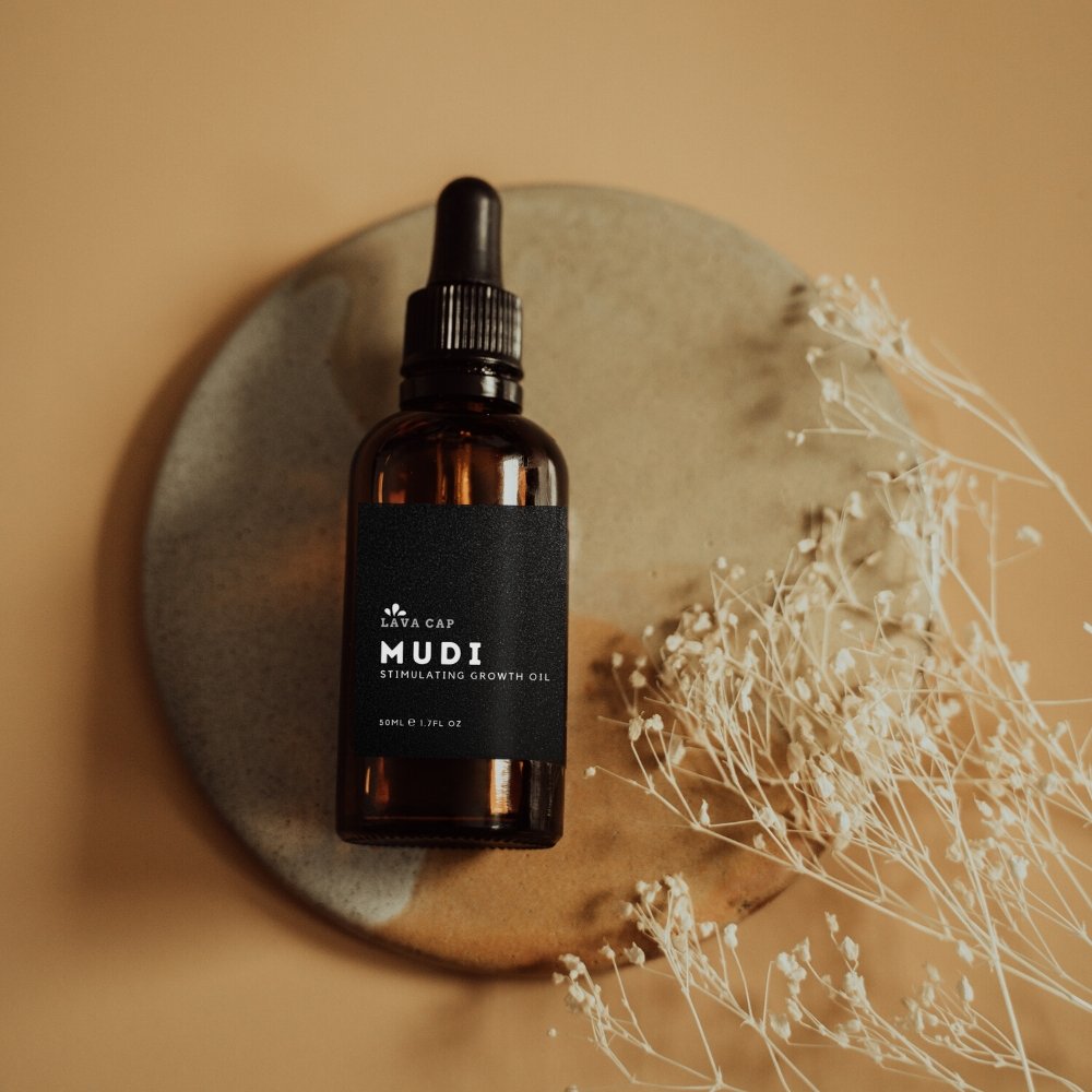 MUDI Stimulating Growth Hair Oil - 50ml - Lava Cap