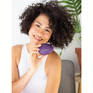 Palm Pebble | Detangling Hairbrush - Lava Cap