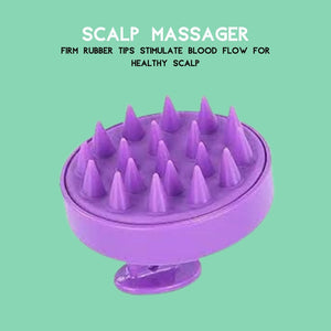 Purple Jacaranda Lava Cap + Purple Scalp Massager | Hot Conditioning Steamer Cap Kit - Lava Cap