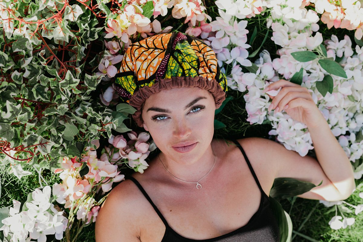 Tropikara Lava Cap + Palm Pebble | Hot Conditioning Steamer Cap Kit - Lava Cap